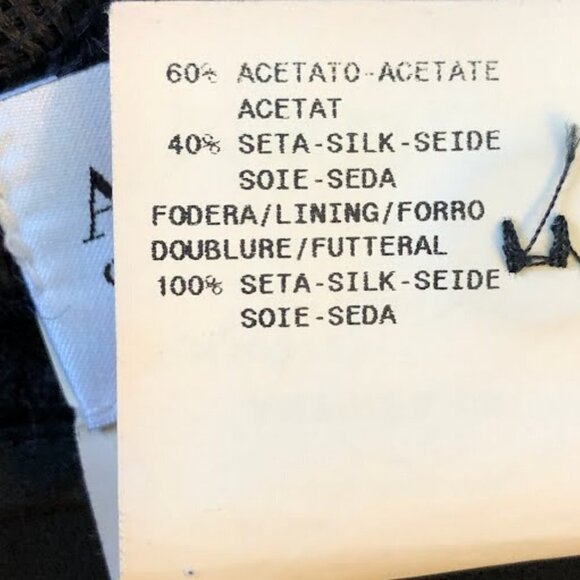 New ARMANI Collezioni Antinea Flare Silk Jacquard Mini Skirt 4 MSRP $695 - Picture 7 of 7